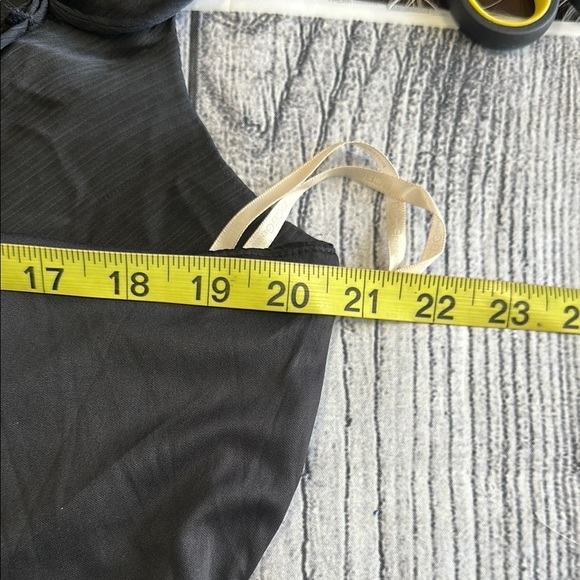 BCBGeneration Sz XL Black Slip Dress with Ruched Slit Design • NWT! - Picture 8 of 10